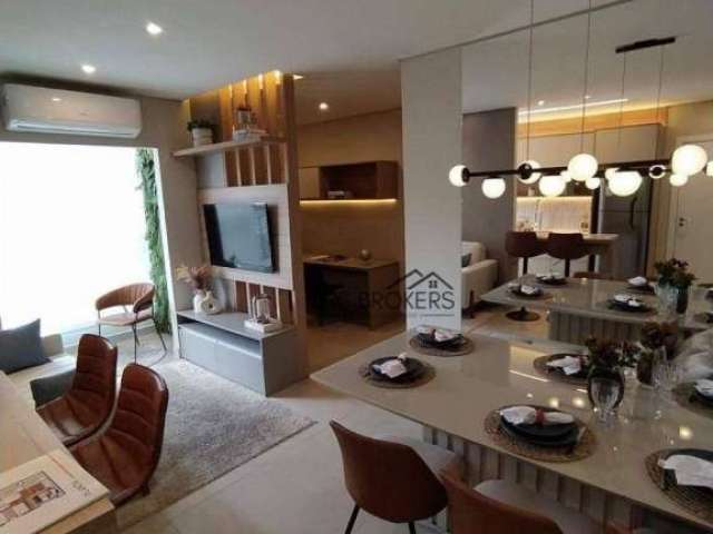 Apartamento com 1 dormitório à venda, 35 m² por R$ 410.897,00 - Vila Flórida - Guarulhos/SP