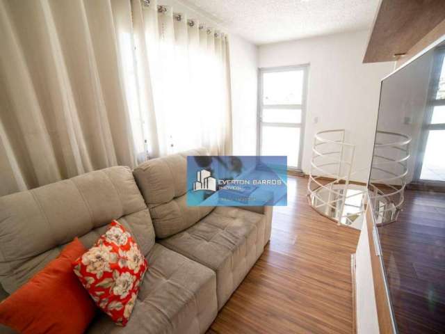 Apartamento Duplex com 2 dormitórios à venda, 80 m² por R$ 300.000,00 - Jardim São Domingos - Guarulhos/SP
