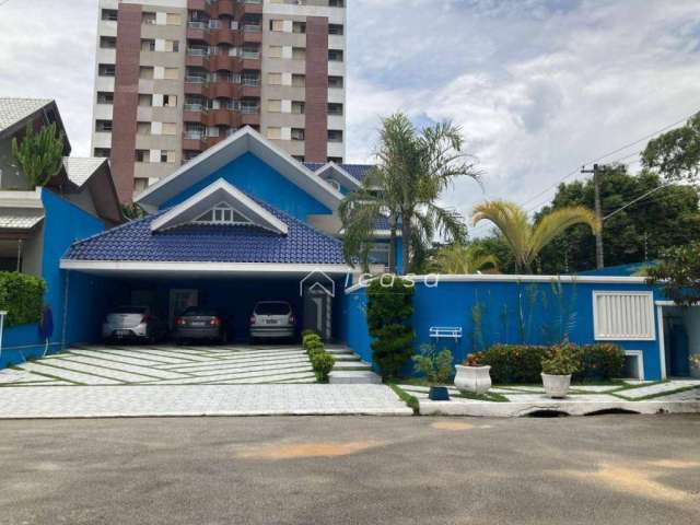 Sobrado, 507 m² - venda por R$ 4.200.000,00 ou aluguel por R$ 20.142,00/mês - Jardim Aquarius - São José dos Campos/SP