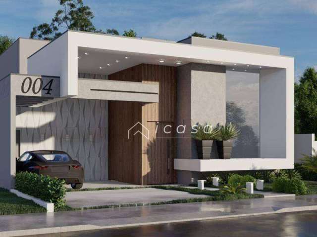 Casa com 3 dormitórios à venda, 150 m² por R$ 980.000,00 - Condomínio Terras do Vale - Caçapava/SP