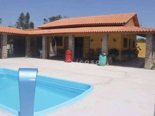 Chácara com 2 dormitórios à venda, 4800 m² por R$ 640.000,00 - Perinho - Caçapava/SP