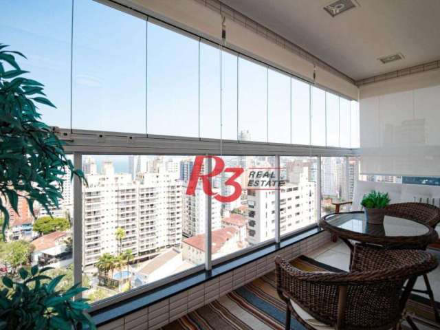Apartamento com 1 dormitório à venda, 52 m² por R$ 870.000,00 - Embaré - Santos/SP