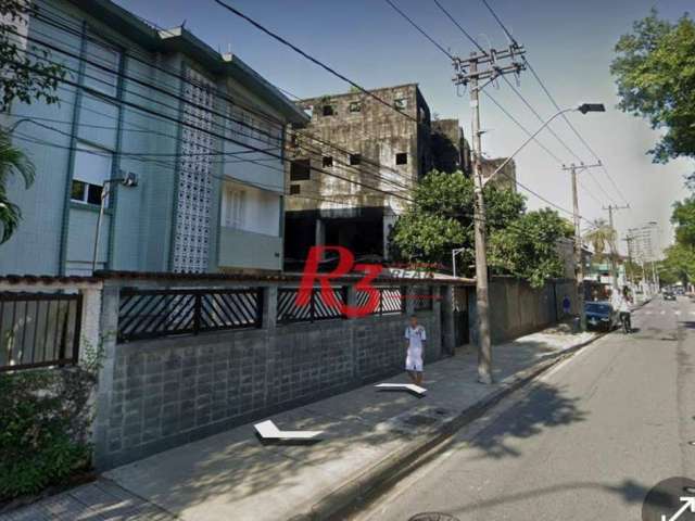 Apartamento à venda, 65 m² por R$ 330.000,00 - Embaré - Santos/SP