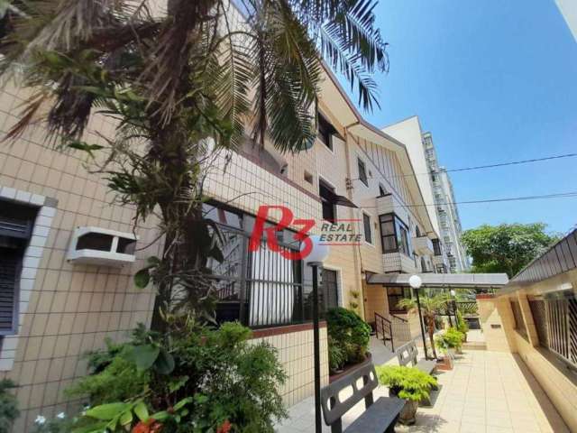 Apartamento à venda, 72 m² por R$ 350.000,00 - José Menino - Santos/SP