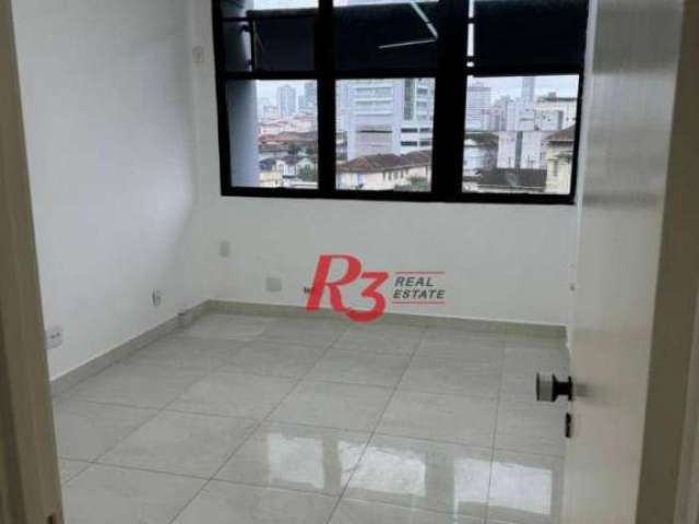 Conjunto para alugar, 133 m² por R$ 5.500/mês - Gonzaga - Santos/SP