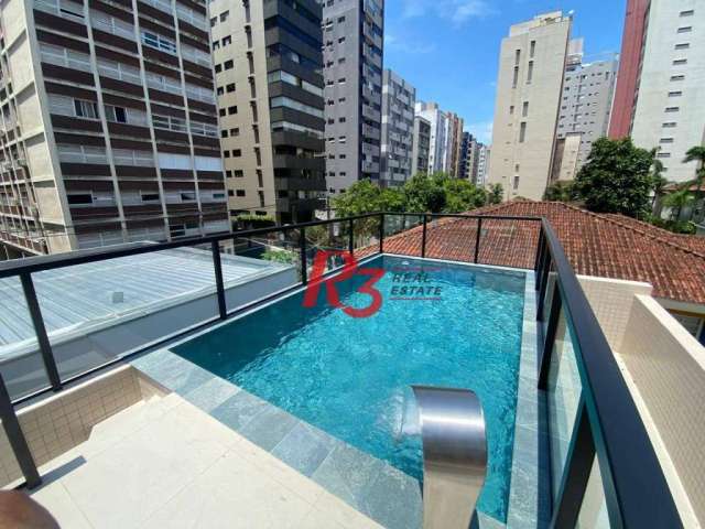 Casa com 3 dormitórios à venda, 200 m² por R$ 1.800.000,00 - Boqueirão - Santos/SP