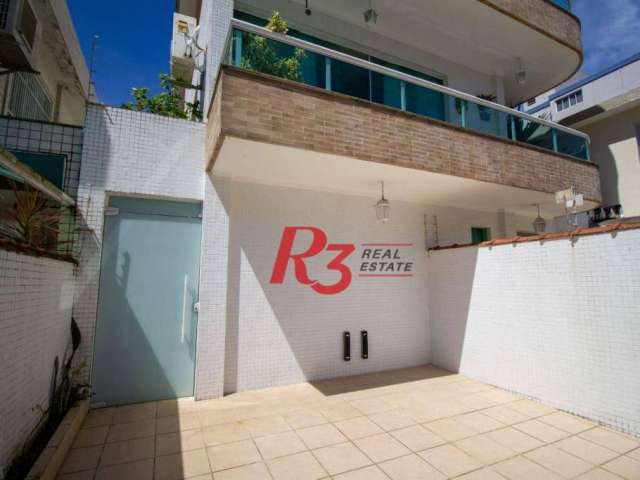 Casa com 3 dormitórios, 170 m² - venda por R$ 1.199.000,00 ou aluguel por R$ 7.500,00/mês - Embaré - Santos/SP