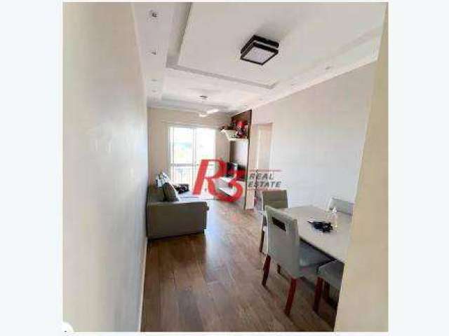 Apartamento com 2 dormitórios à venda, 87 m² por R$ 320.000,00 - Castelo - Santos/SP