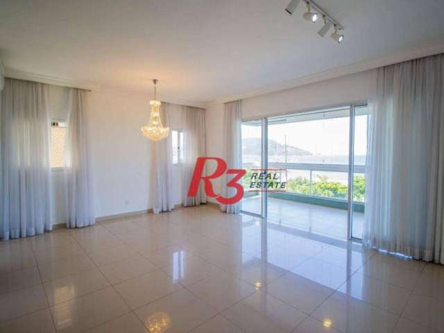 Apartamento com 4 dormitórios, 230 m² - venda por R$ 4.664.000,00 ou aluguel por R$ 13.000,00/mês - Aparecida - Santos/SP