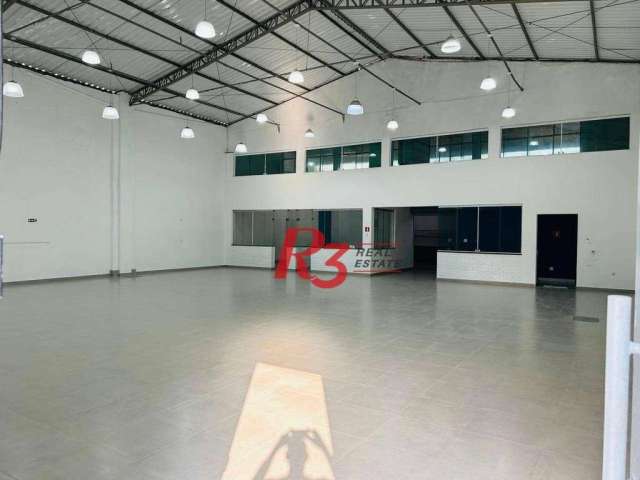 Loja para alugar, 480 m² por R$ 16.984,00/mês - Vila Matias - Santos/SP