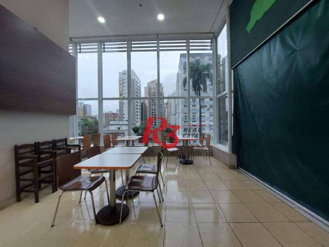 Loja, 29 m² - venda por R$ 510.000,00 ou aluguel por R$ 5.500,00/mês - Gonzaga - Santos/SP