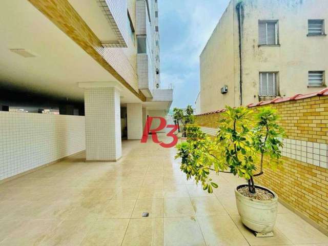 Apartamento com 2 dormitórios, 100 m² - venda por R$ 775.000,00 ou aluguel por R$ 6.014,00/mês - Estuário - Santos/SP