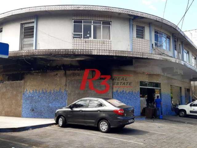 Prédio, 740 m² - venda ou aluguel - Estuário - Santos/SP