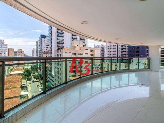 Apartamento com 4 dormitórios à venda, 487 m² por R$ 9.120.000,00 - Ponta da Praia - Santos/SP