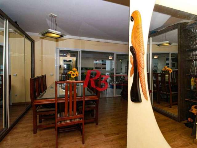 R3 Real Estate vende excelente apartamento em condomínio clube num dos melhores bairros de Santos-SP