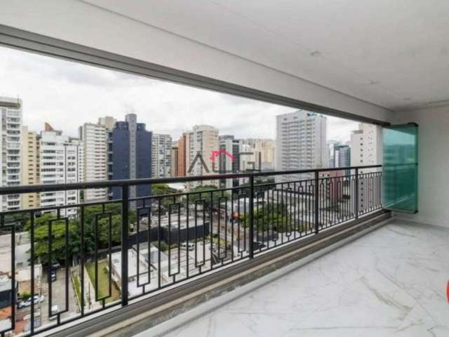 Apartamento com 3 quartos para alugar na Avenida Bem-te-vi, 206, Moema, São Paulo, 149 m2 por R$ 28.000