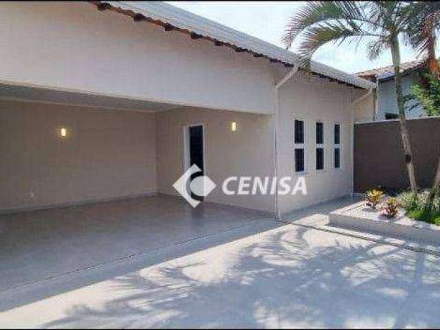 Casa com 3 quartos, 165 m² - venda ou aluguel - Jardim Morada do Sol - Indaiatuba/SP