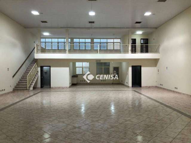 Salão, 700 m² - venda ou aluguel - Centro - Indaiatuba/SP