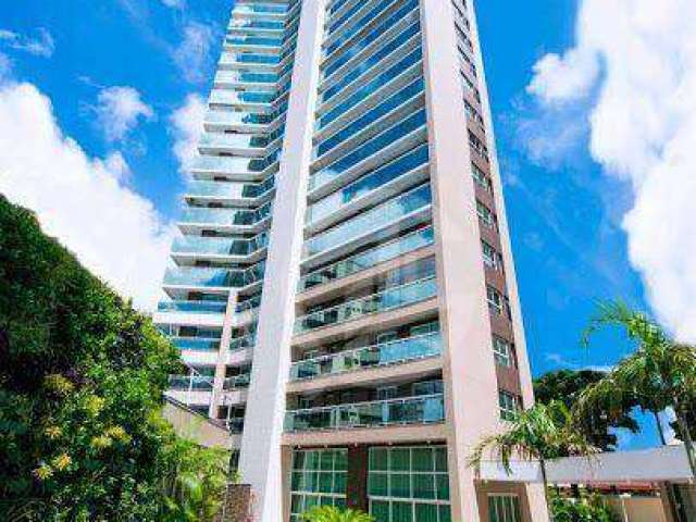 Apartamento Lazuli,  com 4 dormitórios à venda, 245 m² por R$ 2.600.000 - Meireles - Fortaleza/CE