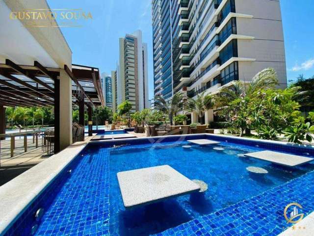 Apartamento Cosmopolitan, com 4 dormitórios à venda, 259 m² por R$ 3.500.000 - Guararapes - Fortaleza/CE