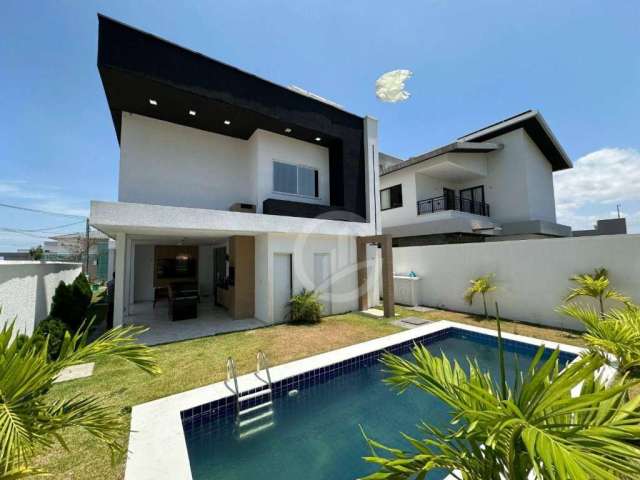 Casa, 270 m² - venda por R$ 1.900.000,00 ou aluguel por R$ 14.620,00/mês - Cidade Alpha - Eusébio/CE