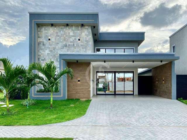 Casa Plana na Cidade Alpha, com 3 dormitórios à venda, 170 m² por R$ 1.290.000 - Bairro Cidade Alpha - Eusébio/CE