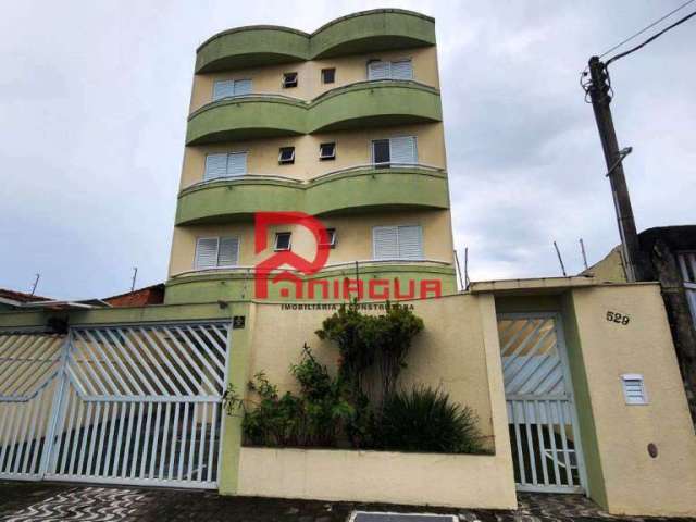 Apartamento com 1 quarto à venda na Rua Nossa Senhora de Praia Grande, 529, Vila Caiçara, Praia Grande, 42 m2 por R$ 170.000