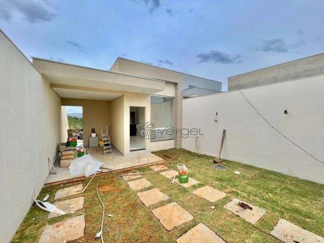 Casa com 3 dormitórios à venda, 127 m² por R$ 593.500 - Visão - Lagoa Santa/MG