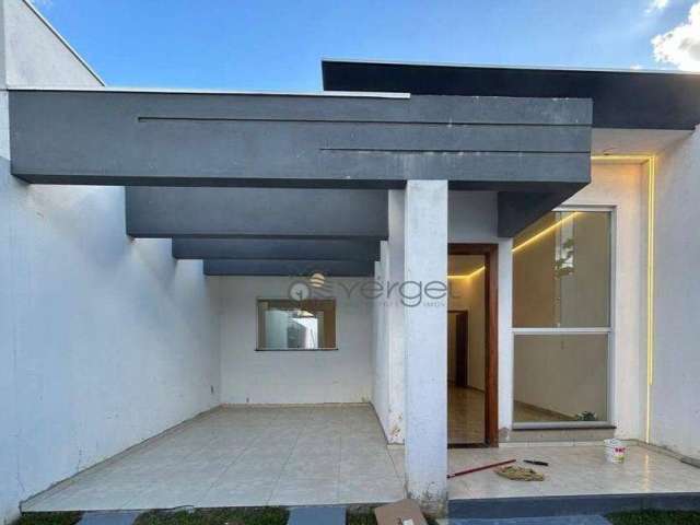 Casa com 3 dormitórios à venda, 78 m² por R$ 497.000,00 - Visão - Lagoa Santa/MG