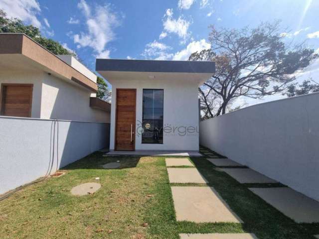 Casa com 3 dormitórios à venda, 98 m² por R$ 680.000,00 - Joana Marques - Lagoa Santa/MG