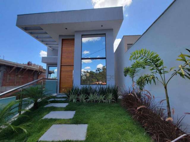 Casa com 4 dormitórios à venda, 190 m² por R$ 1.280.000,00 - Condomínio Trilhas Do Sol - Lagoa Santa/MG