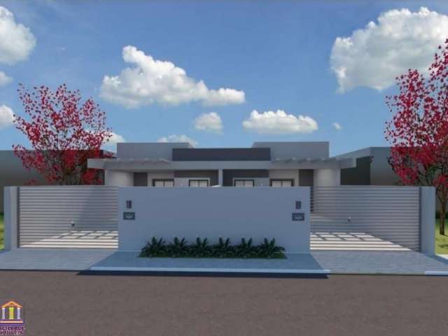 Ótima casa nova com 3 quartos(1 suíte) no Costeira 70m² a área útil apenas R$ 435.000,00, ótima localização