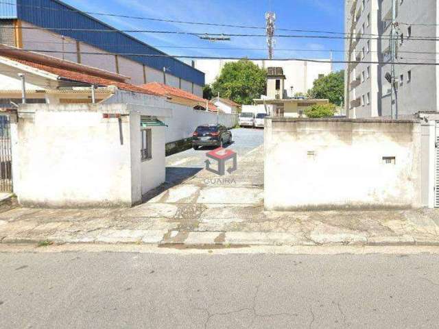 Terreno com 572 m² em avenida bem localizada no Bairro Jardim em São Caetano do Sul/SP.