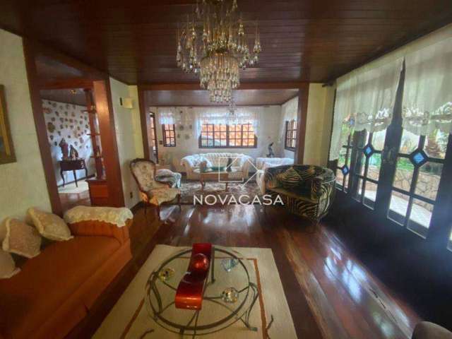 Casa com 4 dormitórios à venda, 177 m² por R$ 900.000,00 - Visconde do Rio Branco - Belo Horizonte/MG