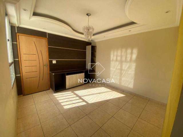Apartamento com 2 dormitórios para alugar, 45 m² por R$ 1.253,55/mês - Tony (Justinópolis) - Ribeirão das Neves/MG