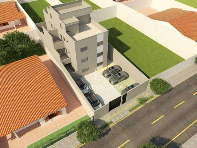 Apartamento com 3 dormitórios à venda, 76 m² por R$ 299.000,00 - Nacional - Contagem/MG