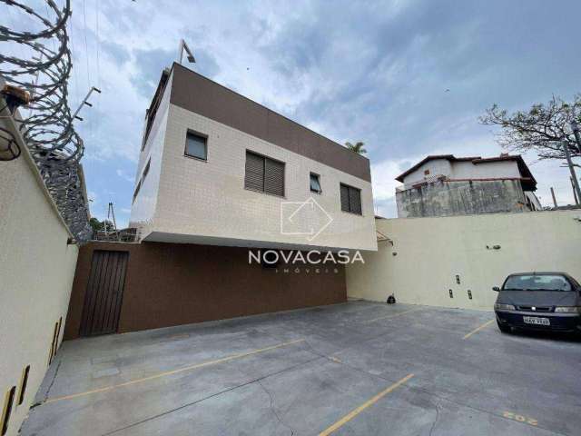 Cobertura com 3 dormitórios para alugar, 66 m² por R$ 3.360,00/mês - Santa Branca - Belo Horizonte/MG