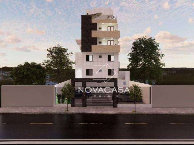 Cobertura à venda, 107 m² por R$ 530.000,00 - Santa Branca - Belo Horizonte/MG