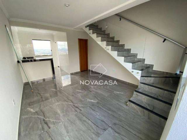 Casa com 2 dormitórios à venda, 70 m² por R$ 355.000,00 - Liberdade - Santa Luzia/MG