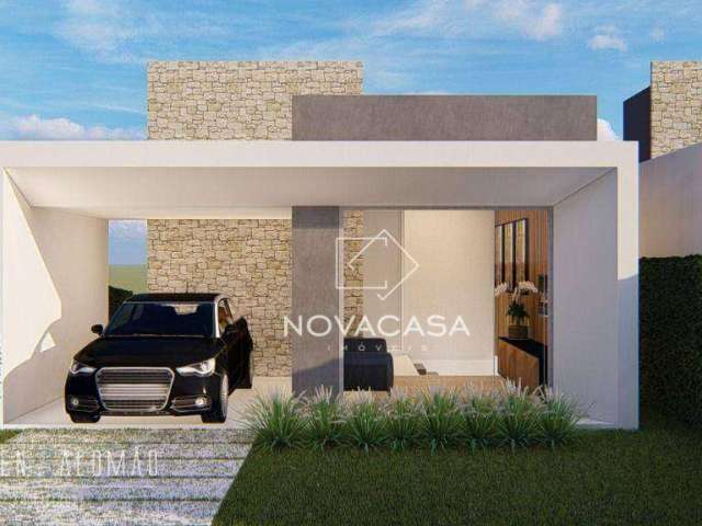 Casa com 4 dormitórios à venda, 140 m² por R$ 670.000,00 - Shalimar - Lagoa Santa/MG