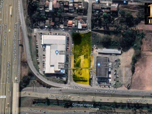 Terreno, 946 m² - venda por R$ 12.000.000,00 ou aluguel por R$ 70.010,00/mês - Jardim Aeroporto - São José dos Campos/SP