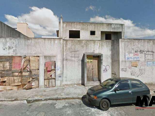 Terreno à venda, 595 m² por R$ 1.910.000,00 - Vila Diva (Zona Leste) - São Paulo/SP