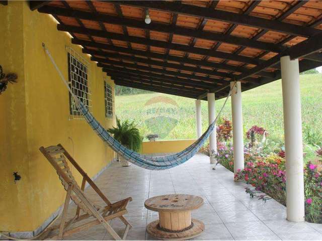 Chácara com 18.150m2 à venda, com casa de alvenaria de 03 quartos com suíte, tanque de peixe e poço artesiano em Quitandinha/PR