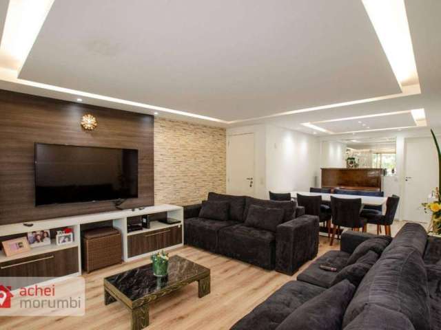 Apartamento com 4 dormitórios à venda, 141 m² por R$ 1.350.000,00 - Panamby - São Paulo/SP