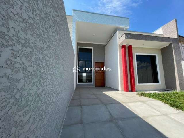 Casa em condomínio fechado com 3 quartos à venda na Rua Rio Paraná, 244, Iguaçu, Fazenda Rio Grande por R$ 480.000
