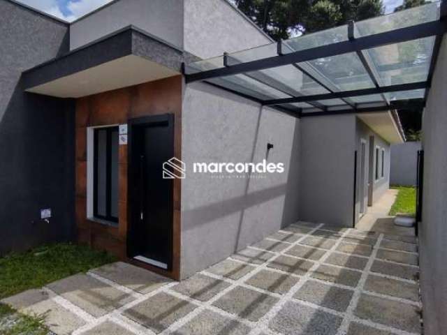 Casa em condomínio fechado com 3 quartos à venda na Rua Antônio Zaramella, 1126, Colônia Rio Grande, São José dos Pinhais por R$ 495.000