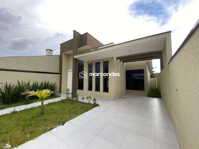 Casa em condomínio fechado com 3 quartos para alugar na Rua São Romualdo, 337, Iguaçu, Fazenda Rio Grande por R$ 2.690