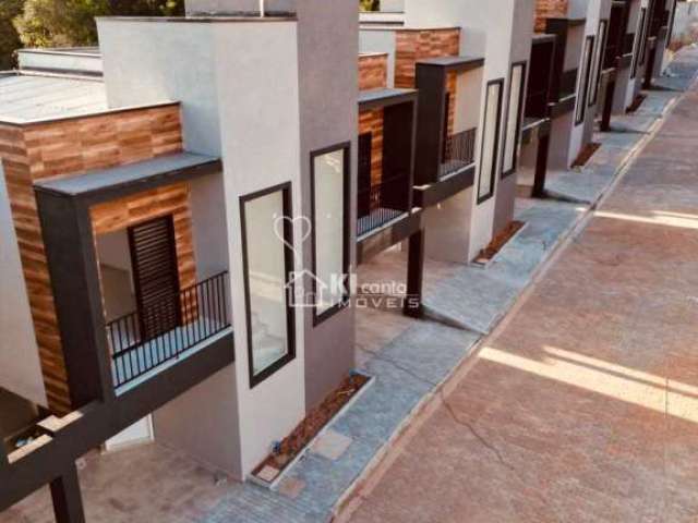 Casa em condomínio fechado com 2 quartos à venda no Jardim Santo Antônio, Atibaia  por R$ 390.000