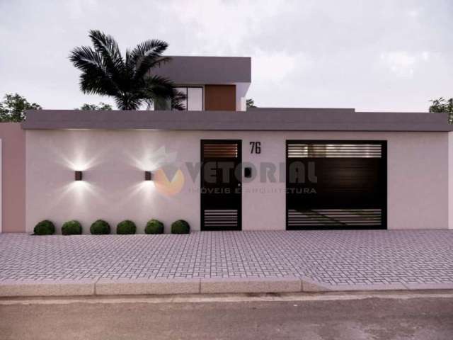 Casa com 3 dormitórios à venda, 119 m² por R$ 690.000,00 - Massaguaçu - Caraguatatuba/SP