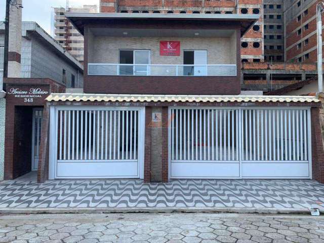 Casa em condomínio fechado com 2 quartos à venda na Rua Afonso Chaves, Cidade Ocian, Praia Grande por R$ 275.000